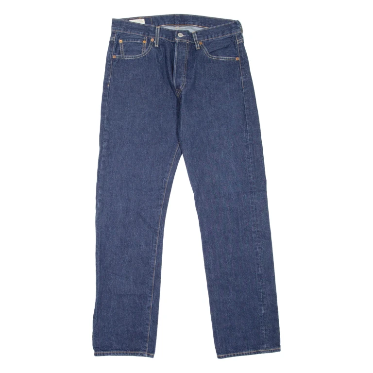 LEVI'S 501 BIG E Jeans Mens Blue Regular Straight W30 L30