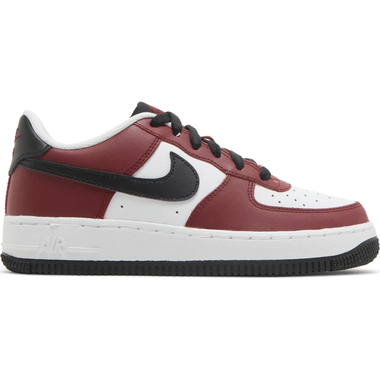 Grade School Air Force 1 Low Lv8 'Team Red Gs' Sneakers