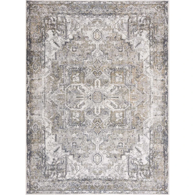 Hera Olive Boutique Washable Rug
