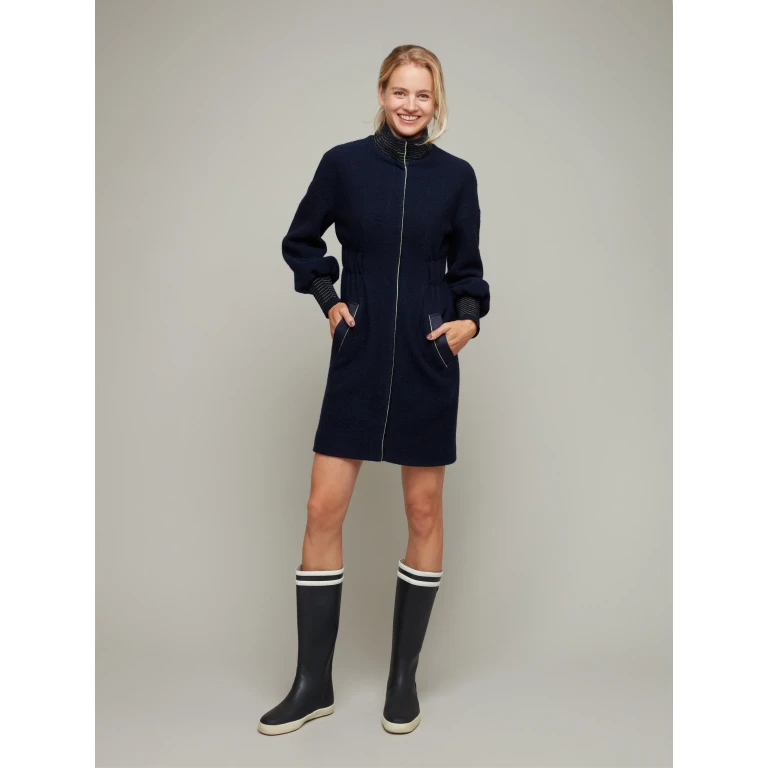 GLACIER | Boiled-Wool Coat