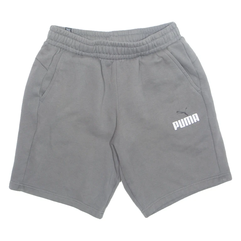 PUMA Mens Sports Shorts Grey Relaxed M W28