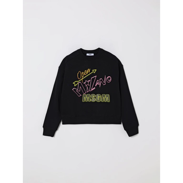 MSGM KIDS Sweater Kids color Black (F5MSJGSW268110)