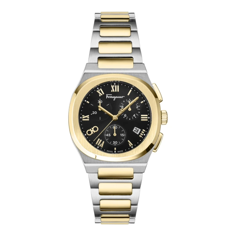 Elliptical Chronograph Watch