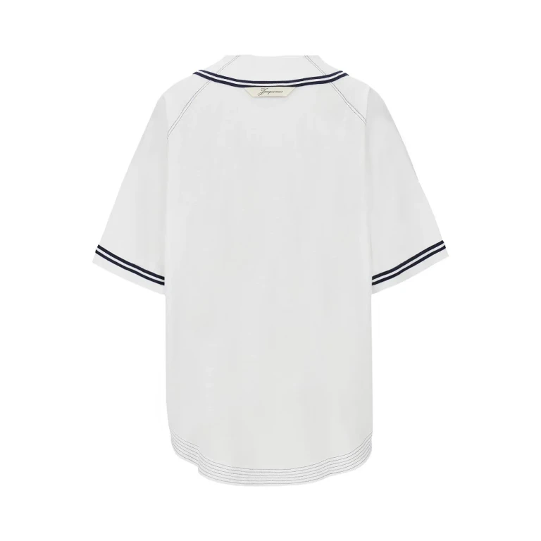 JACQUEMUS 'Baseball' cotton and hemp shirt Man M