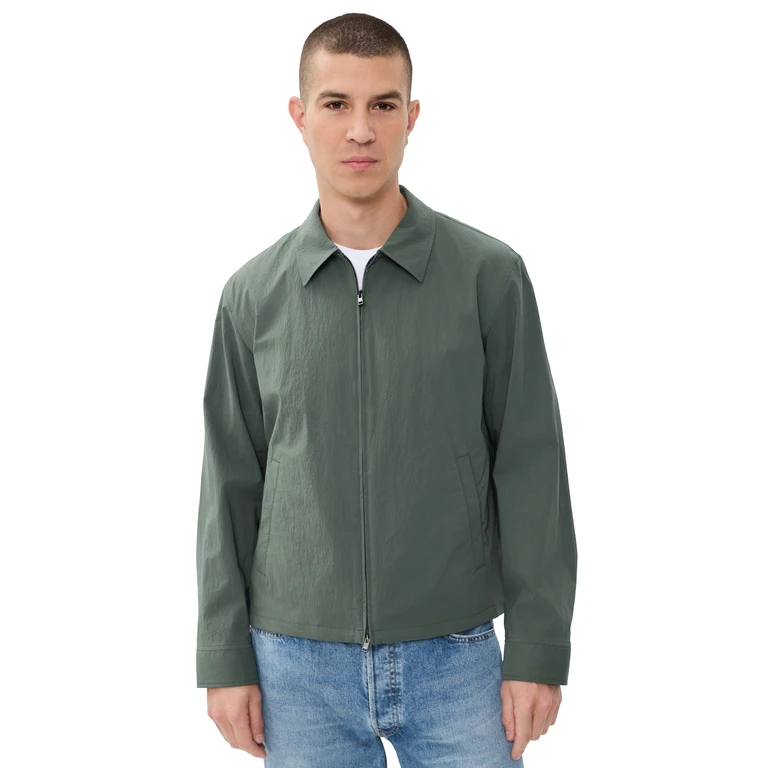 Theory City Zip Jacket Pine Grove XL