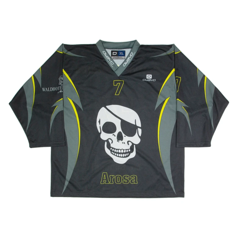 OWAYO Arosa Mens Jersey Black Long Sleeve USA V-Neck XL