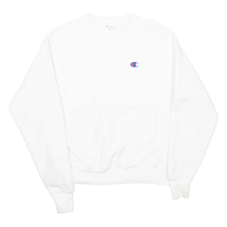 CHAMPION REVERSE WEAVE Mens Sweatshirt White S
