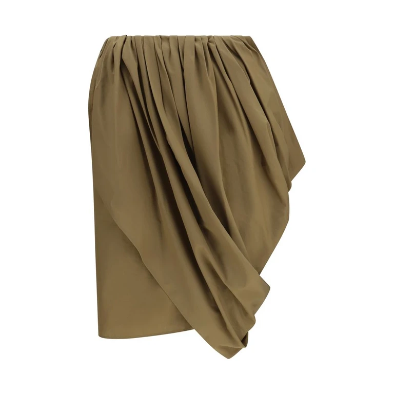 Chloé Bicolor Cotton Midi Skirt - Women