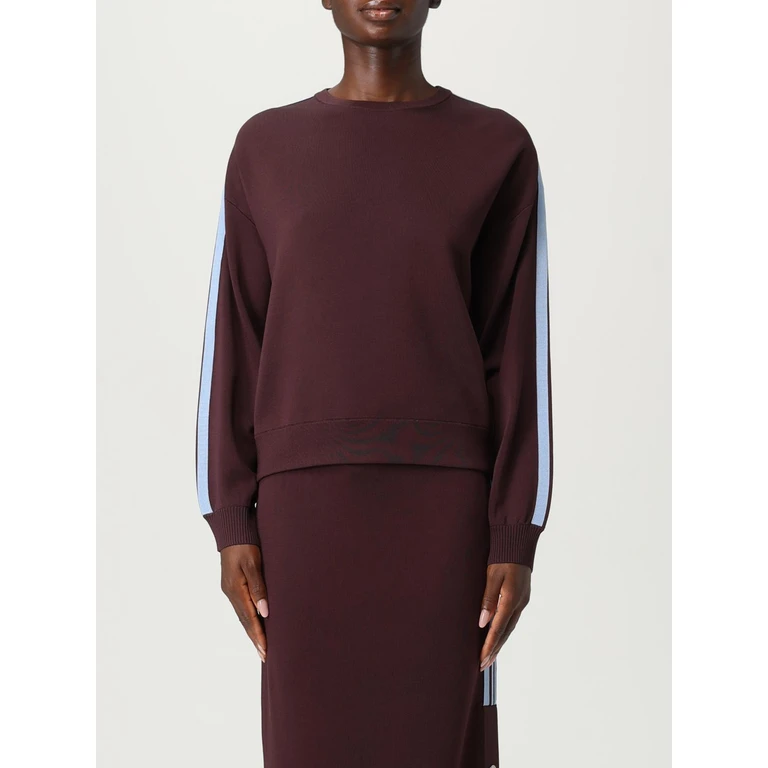 Sweatshirt Woman color Burgundy (105392A2FQR57)
