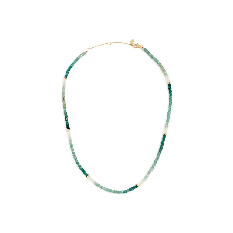SHASHI Odessa Necklace, Tourmaline Tourmaline One Size