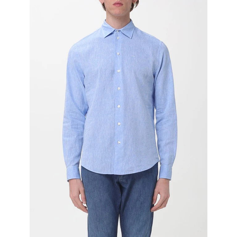 EMPORIO ARMANI Shirt Men color Gnawed Blue (EM000099TE20550U9242)