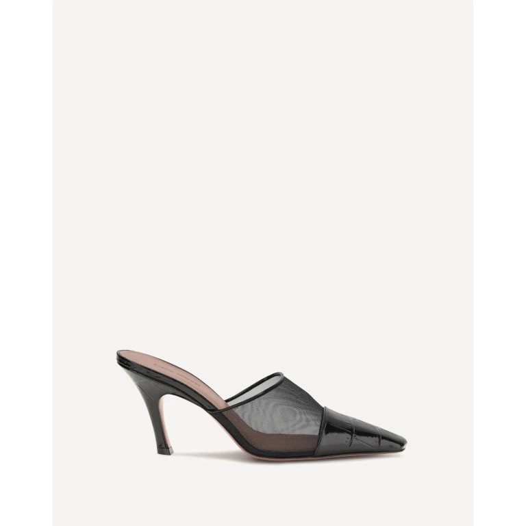 AMINA MUADDI Jamie Mesh Mules Female 39