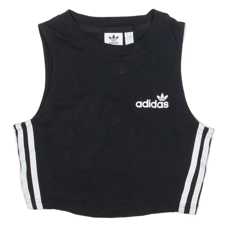ADIDAS Womens Vest Black UK 6