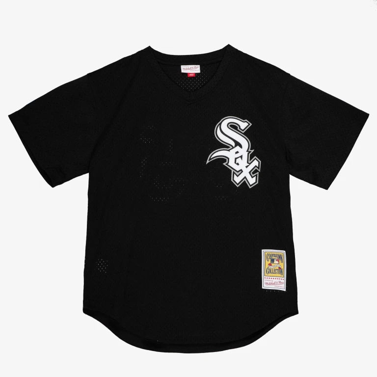 Men's MLB Authentic Bp Jersey - Pullover White Sox 1993 Frank Thomas