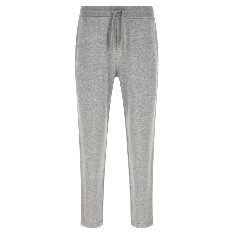 Brunello Cucinelli Gray Cotton Athletic Pants - Men