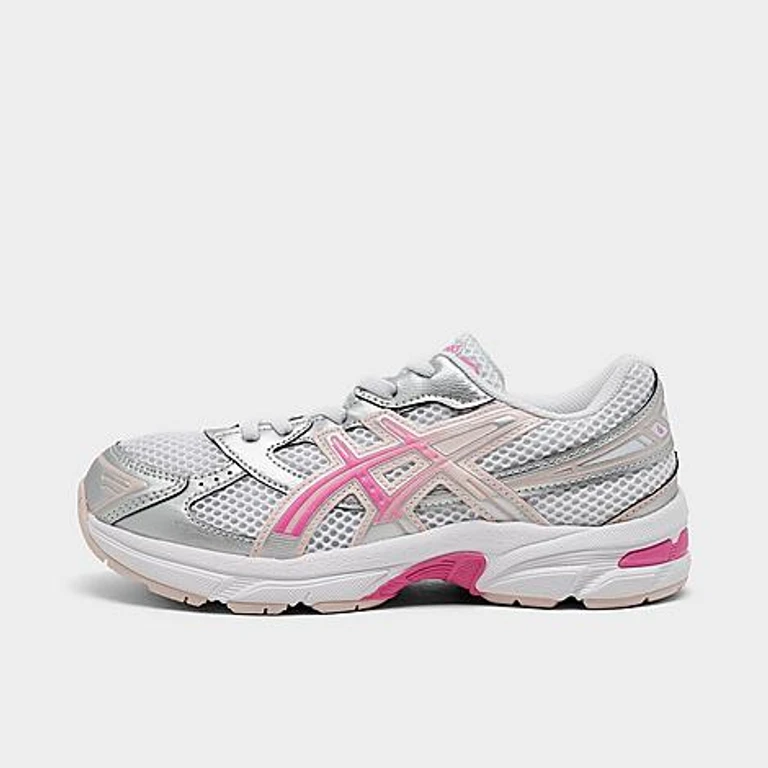 Little Kids ASICS Gel-1130 Casual Shoes in White/Dragon Fruit Size: 1.0