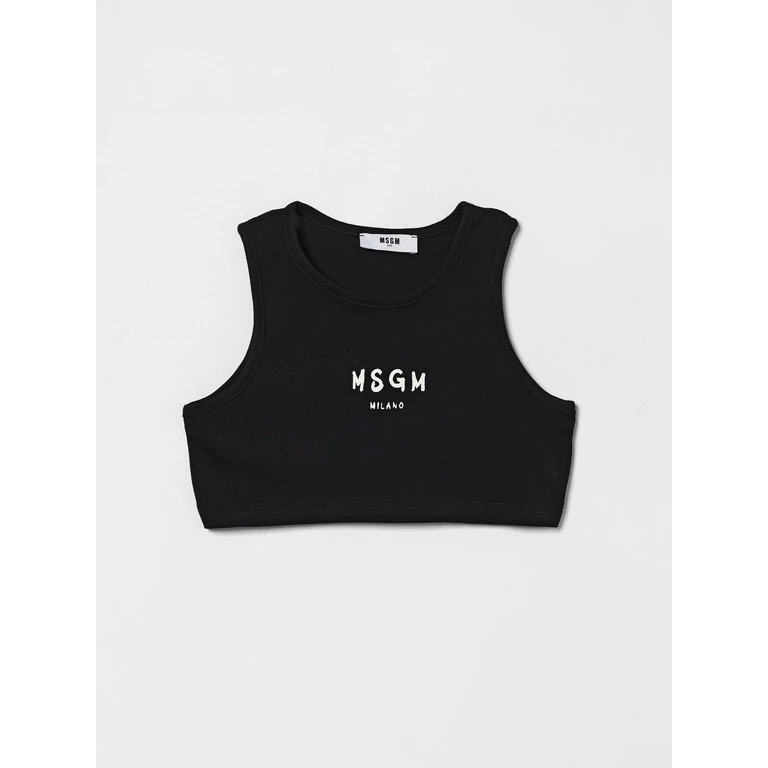 MSGM KIDS Top Kids color Black (S6MSJGTO011110)