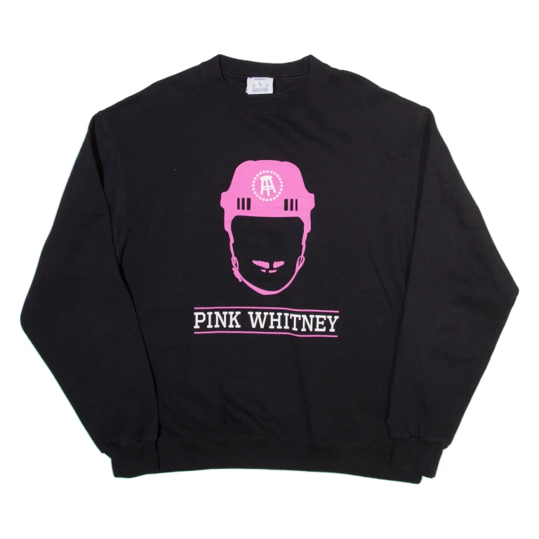 CHAMPION Mens Sweatshirt Black L