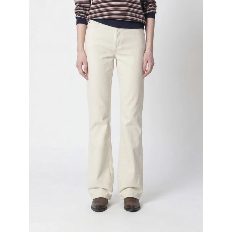 A. P.C. Jeans Woman color White (COHLBF09232AAF)