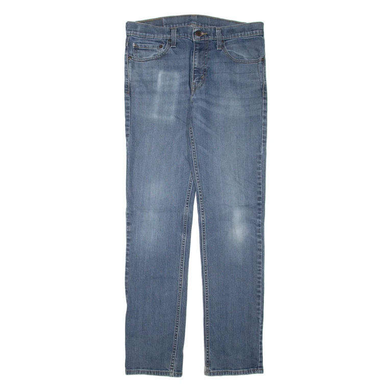 LEVI'S 511 Jeans Mens Blue Slim Straight W32 L34