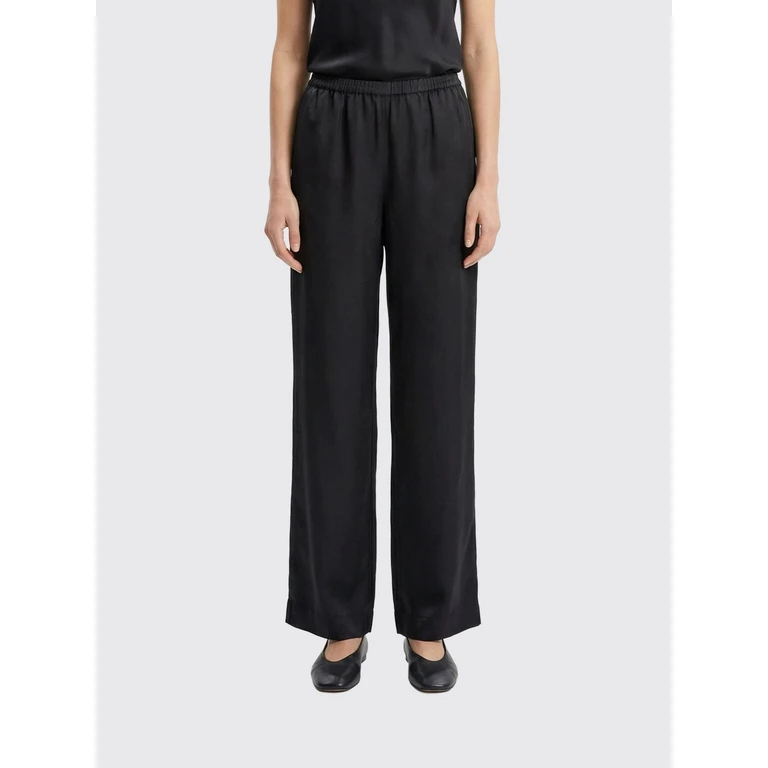 LOULOU DE SAISON Pants Woman color Black (ALERALDSBLACK)