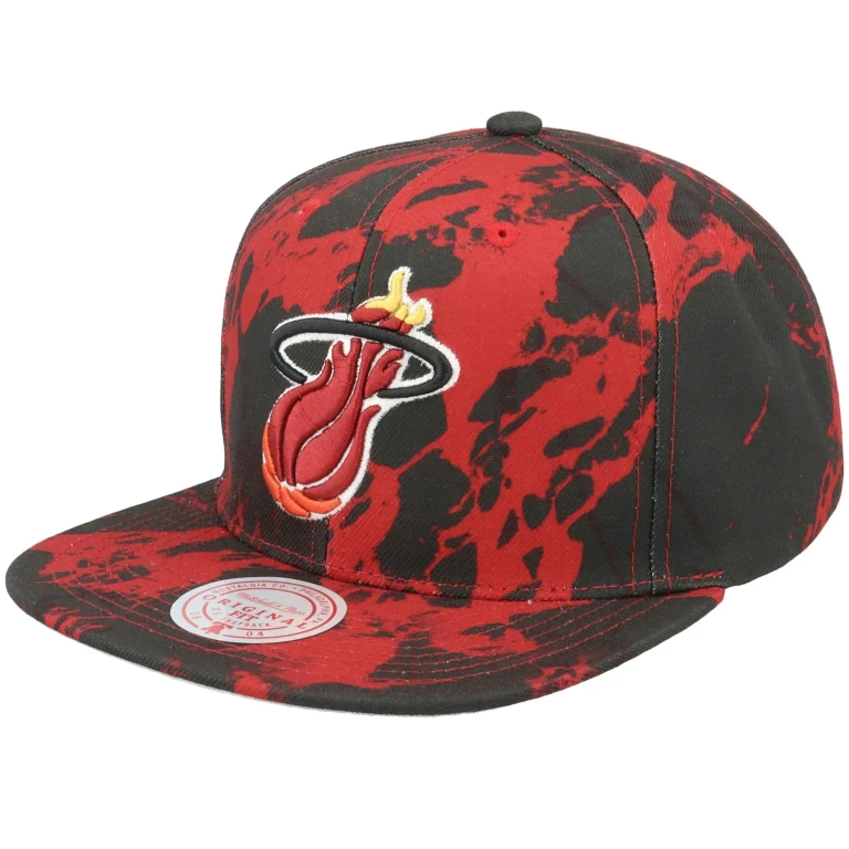 Men's NBA Down For All Snapback Hwc Heat Snapback Caps