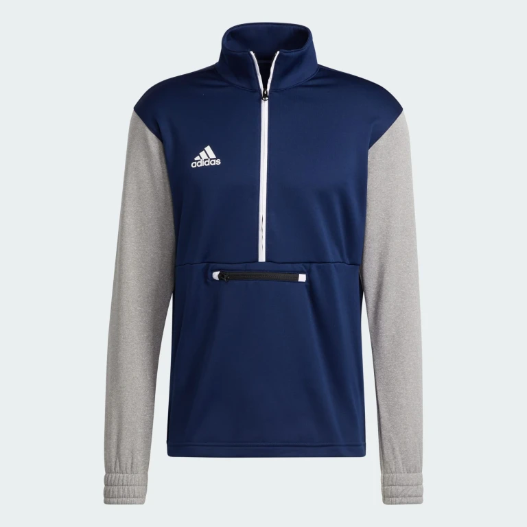 [hi0695] Mens adidas Team Issue Quarter-zip