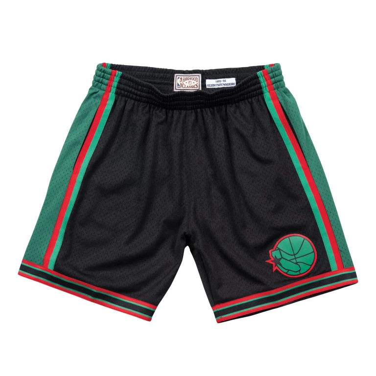 Mitchell & Ness Men's NBA Christmas Swingman Shorts 1993 Golden State Warriors