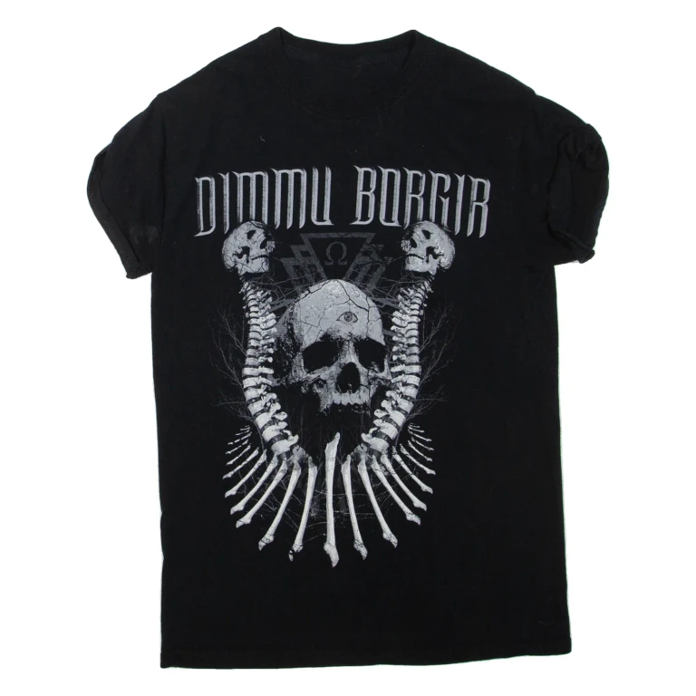 Womens T-Shirt Black Crew Neck M