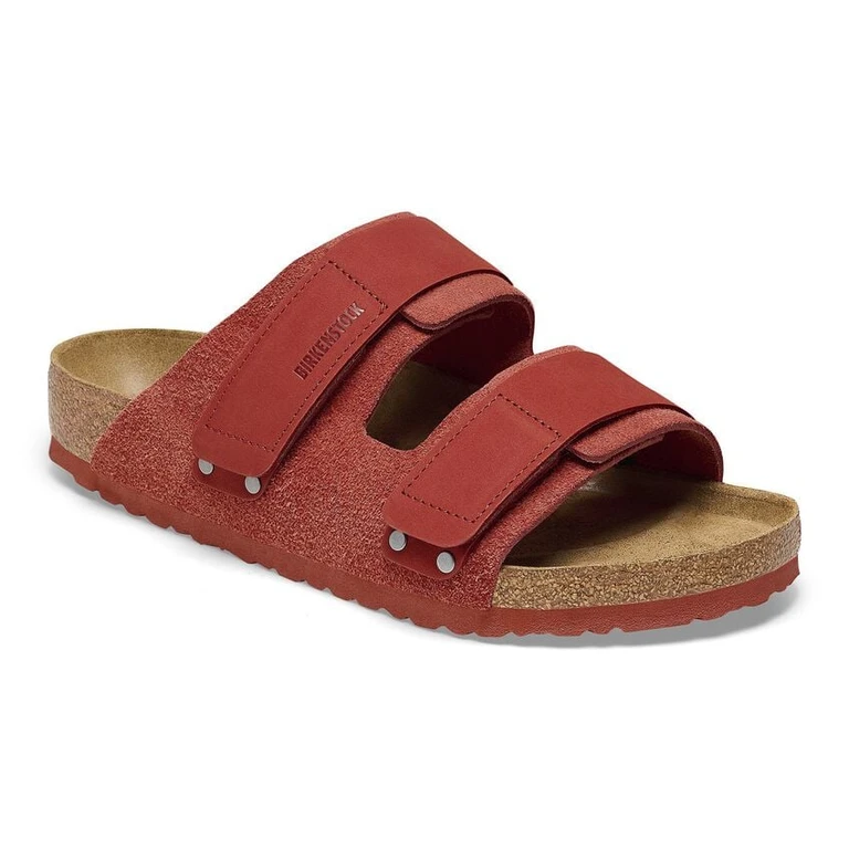 Unisex Uji Nubuk Leather Sienna Red