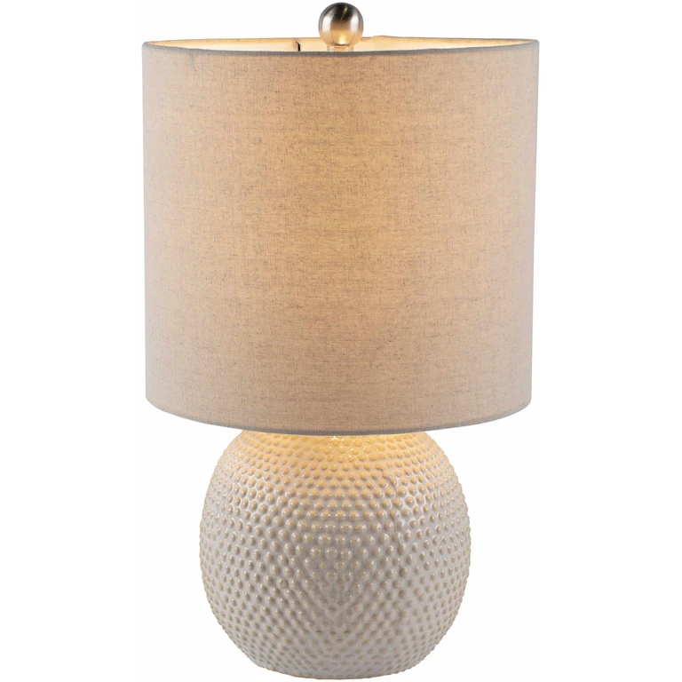 Manaloal Beige Textured Table Lamp