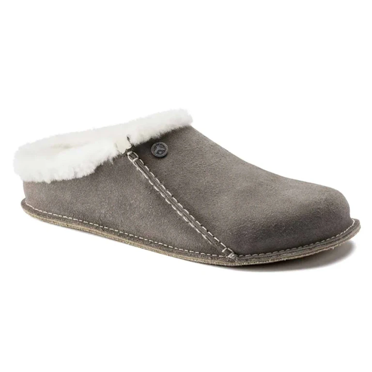 Zermatt Premium Shearling Suede Slippers