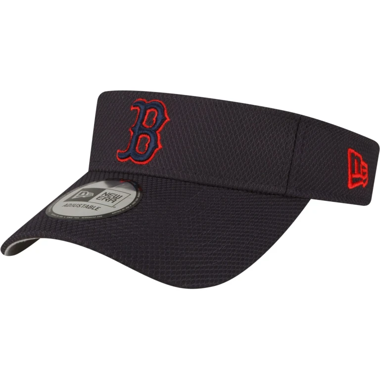 Men's MLB Boston Red Sox Batting Practice Visor Hook & Loop Hats