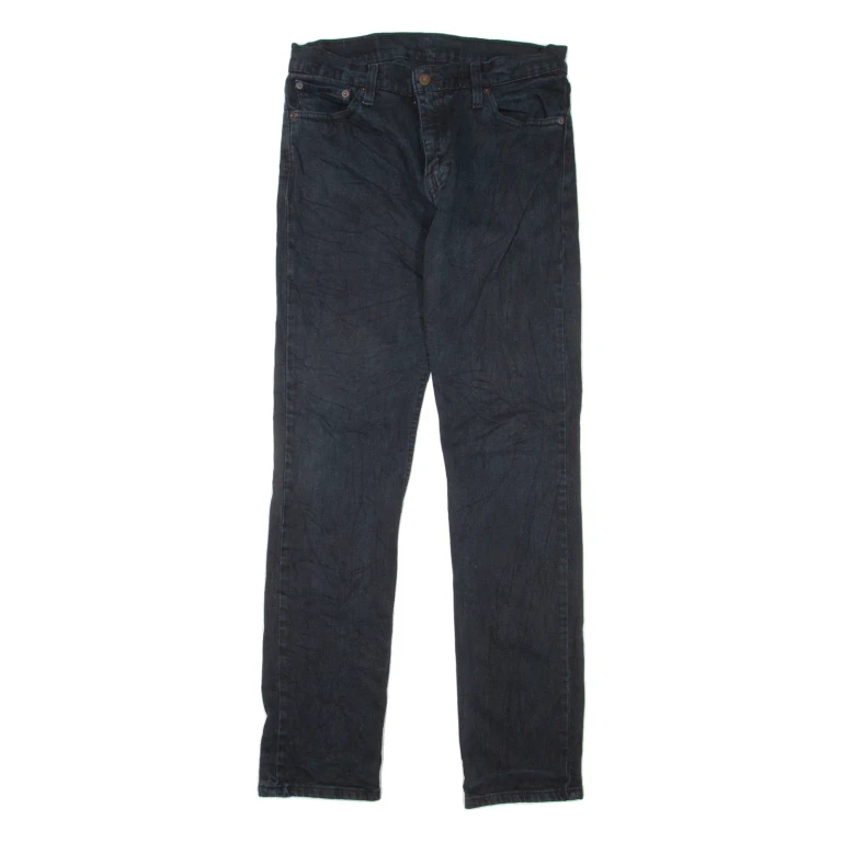 LEVI'S 511 Jeans Mens Black Slim Straight W30 L32