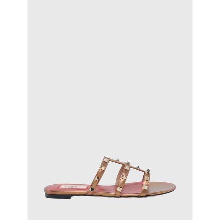 VALENTINO GARAVANI Heeled Sandal Woman color Gold (S0C49QKH3UM)
