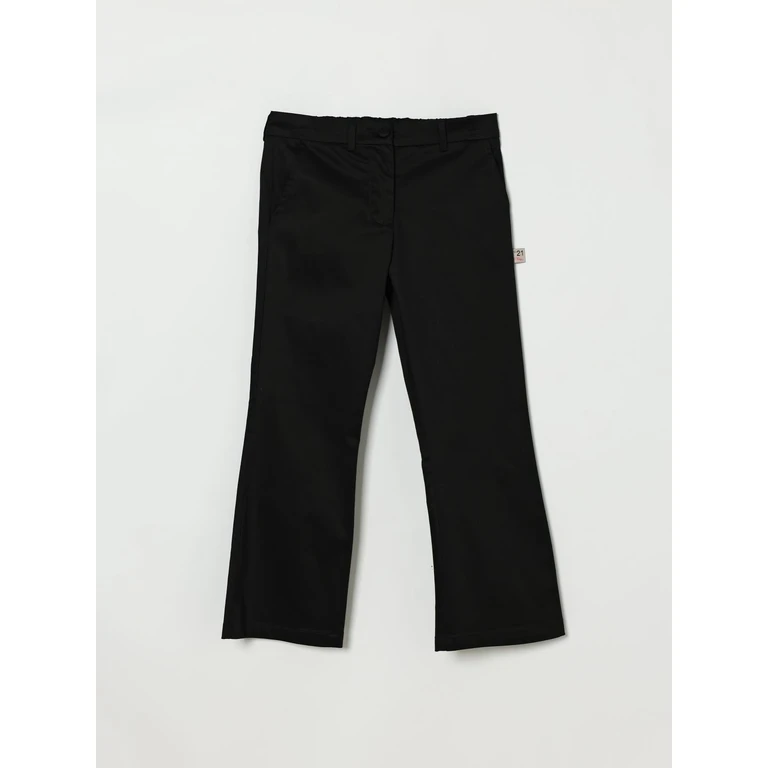 N° 21 Pants Kids color Black (N210AQN04660N900)