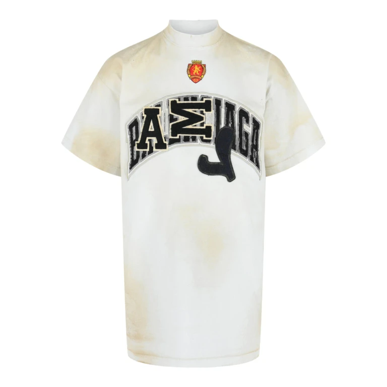 Oversized Embroidered Skater T-Shirt