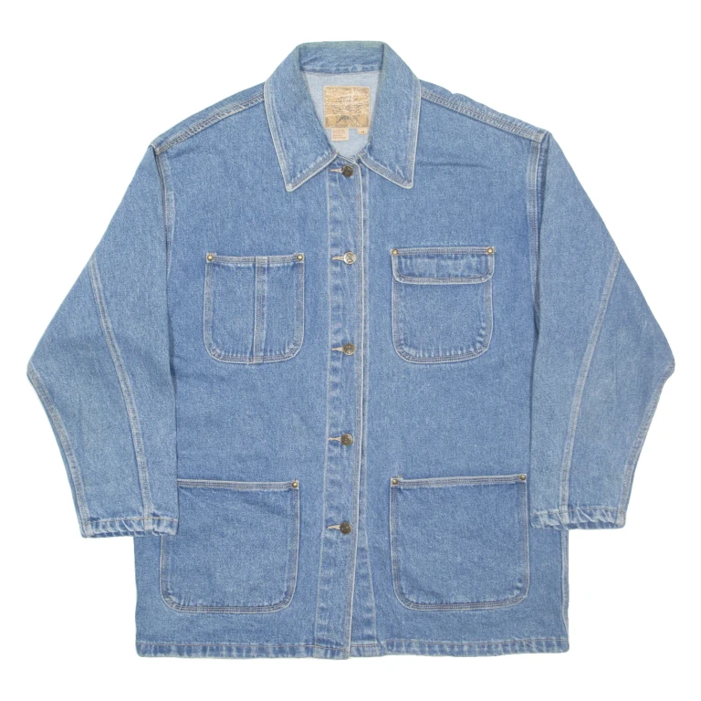AML Womens Denim Jacket Blue M