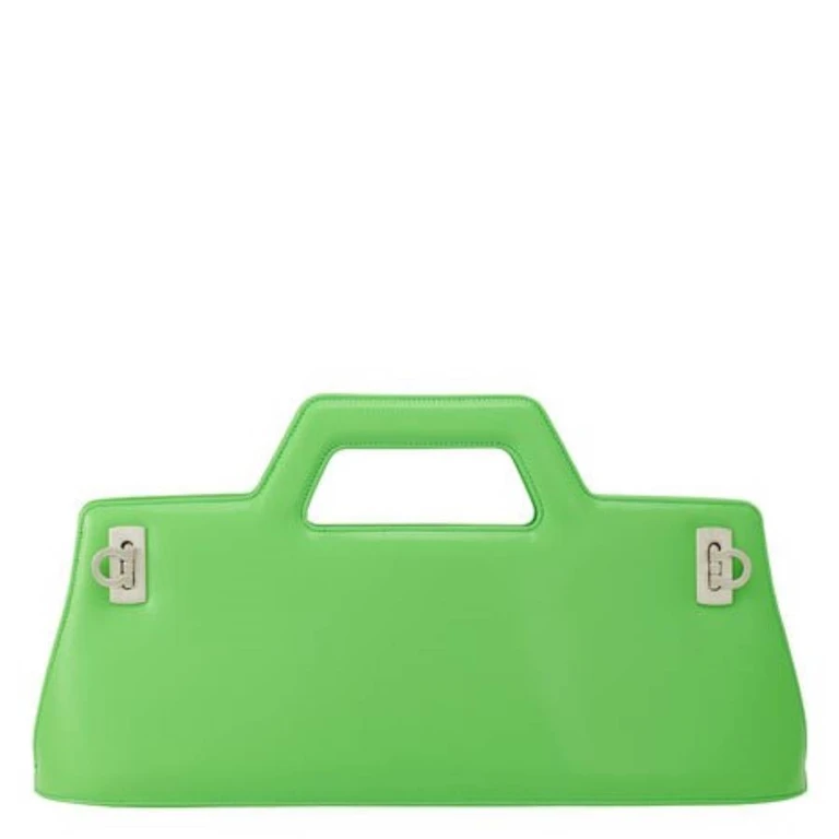 Ferragamo Wanda East-West Top Handle Bag