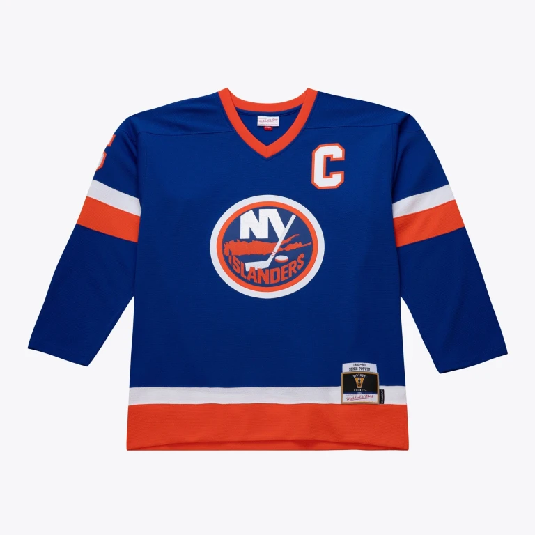 Men's NHL Dark Jersey Islanders 1982 Denis Potvin