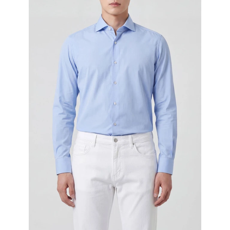 Shirt Men color Blue 1 (QF0MJ1UB2)