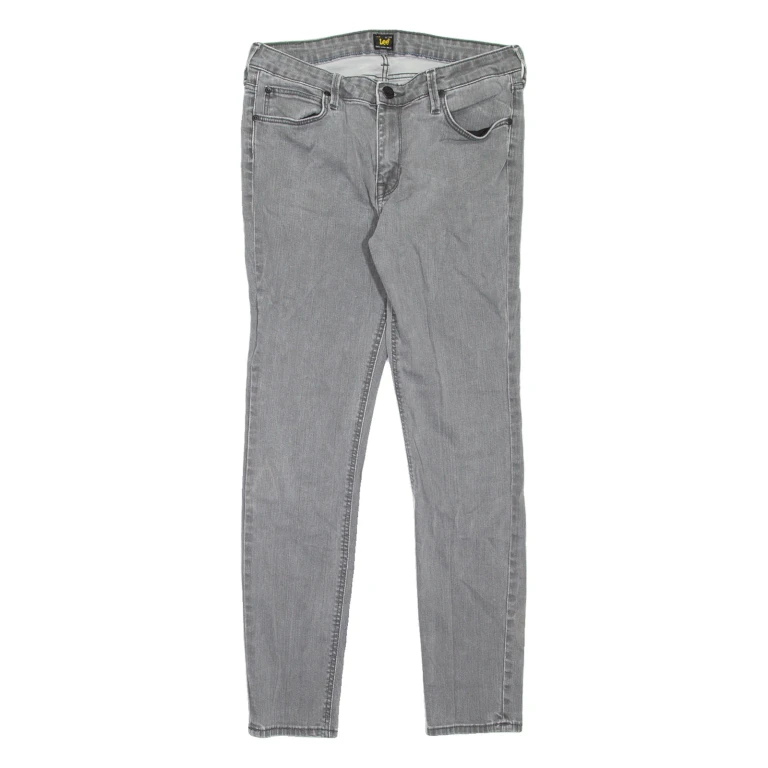 LEE Scarlett Womens Jeans Grey Slim Skinny W30 L28