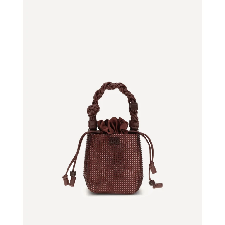 GANNI Mini Bou Buckle Bag Female UNI