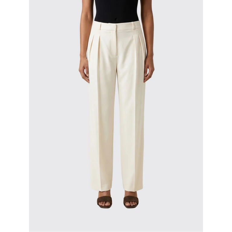 LOULOU DE SAISON Pants Woman color Pink (SBIRULDSLIGHTPINK)