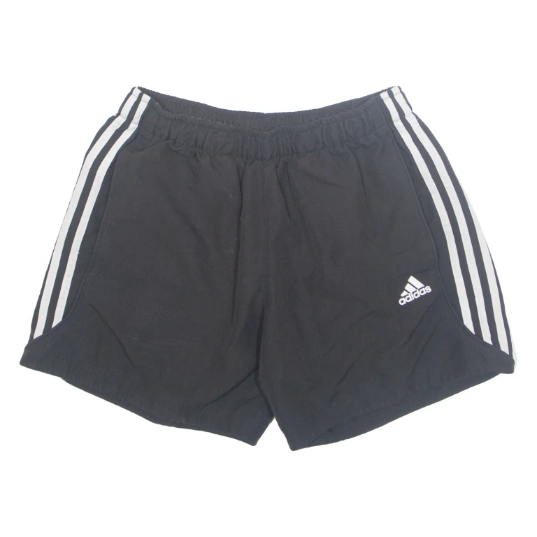 ADIDAS Mesh Lined Mens Sports Shorts Black M W27