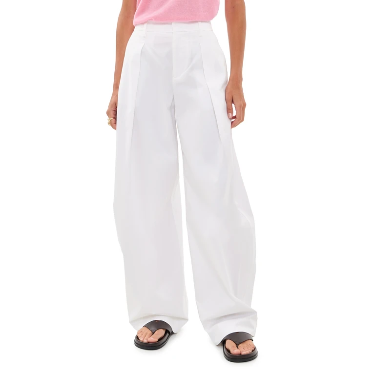 STAUD Elias Pants White 00