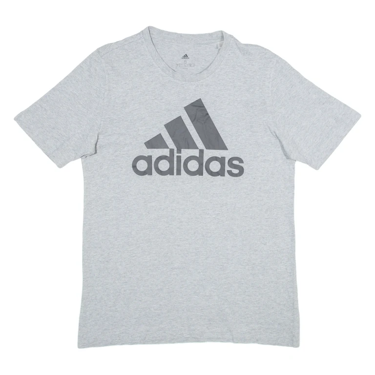 ADIDAS Mens T-Shirt Grey S (NN1-200924-14777)