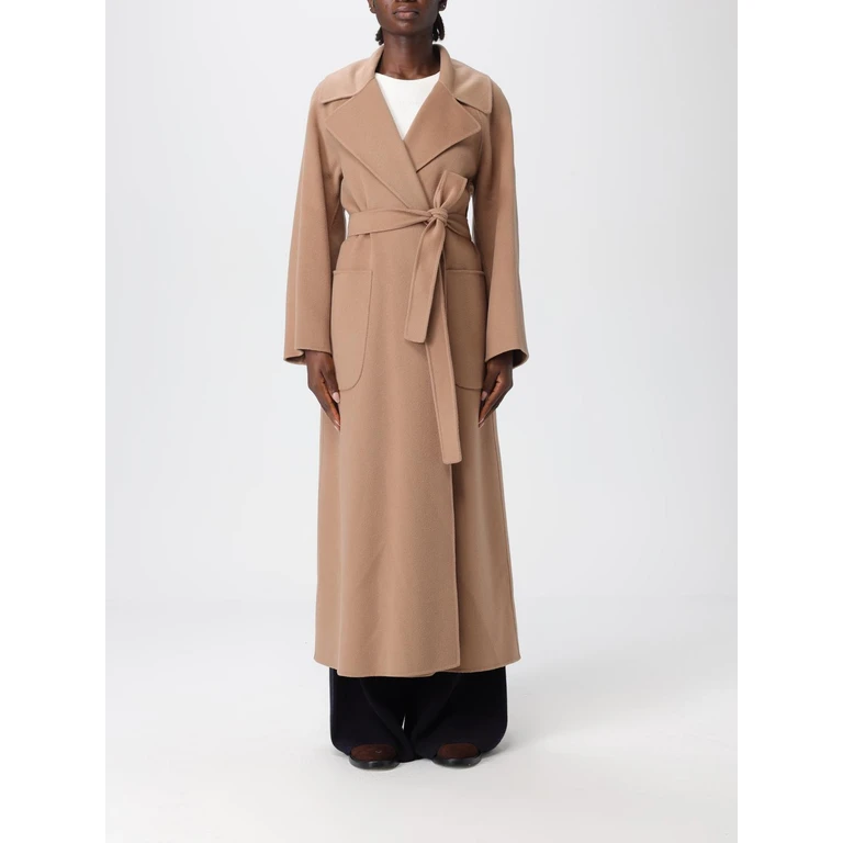 'S MAX MARA Coat Woman color Beige (2529016011600033)