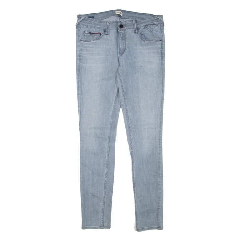 HILFIGER DENIM Womens Jeans Grey Regular Skinny W33 L32