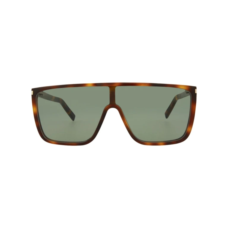 Shield-Frame Acetate Sunglasses